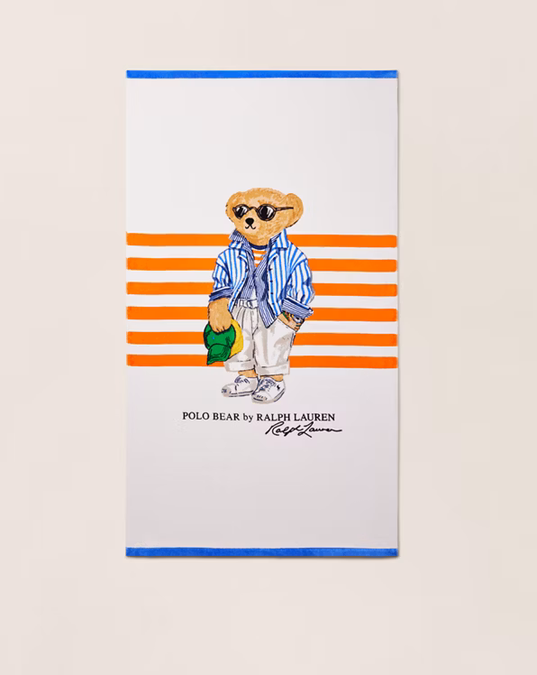 Polo Bear Beach Towel