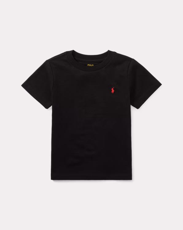 Cotton Jersey Crewneck T-Shirt