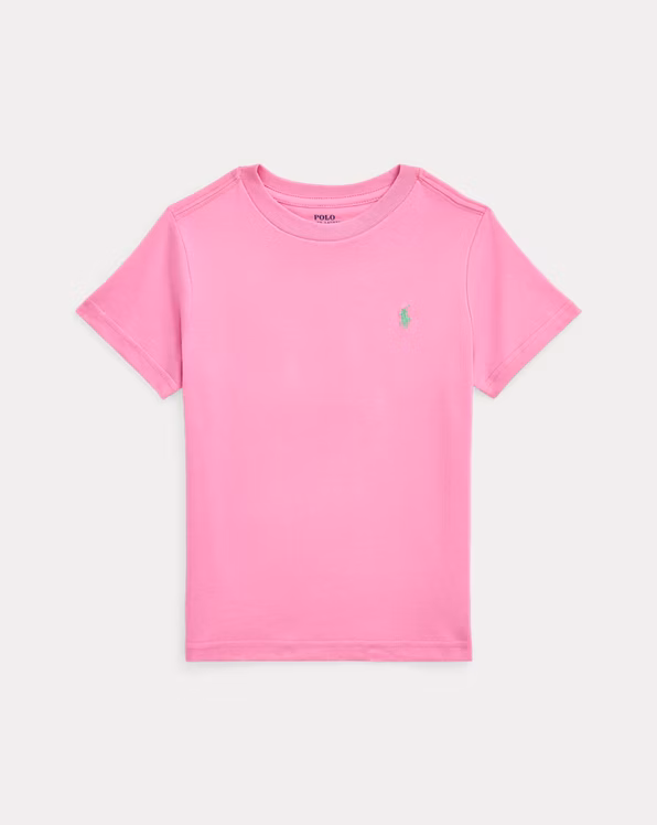 Cotton Jersey Crewneck T-Shirt