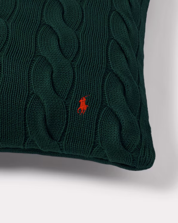 Hanley Cable-Knit Throw Pillow