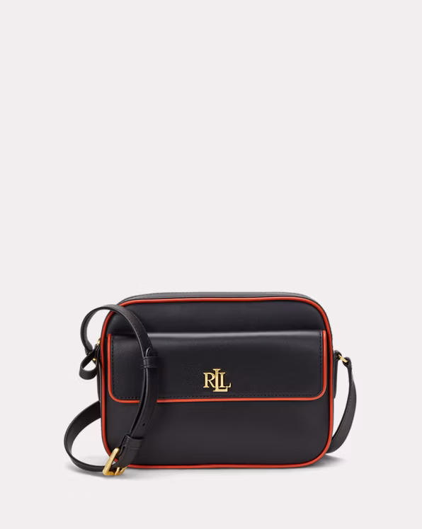 Two-Tone Leather Medium Marcy Camera Bag