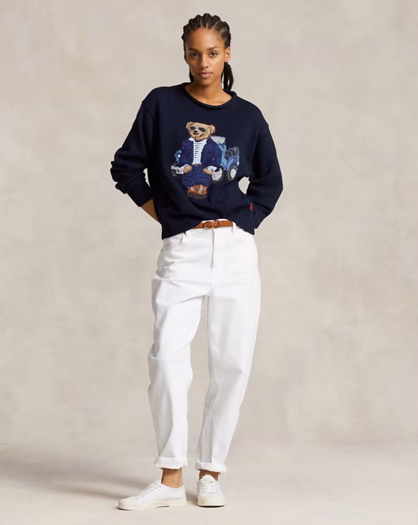 Polo Bear Cotton Jumper