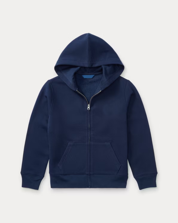 Cotton-Blend Fleece Hoodie