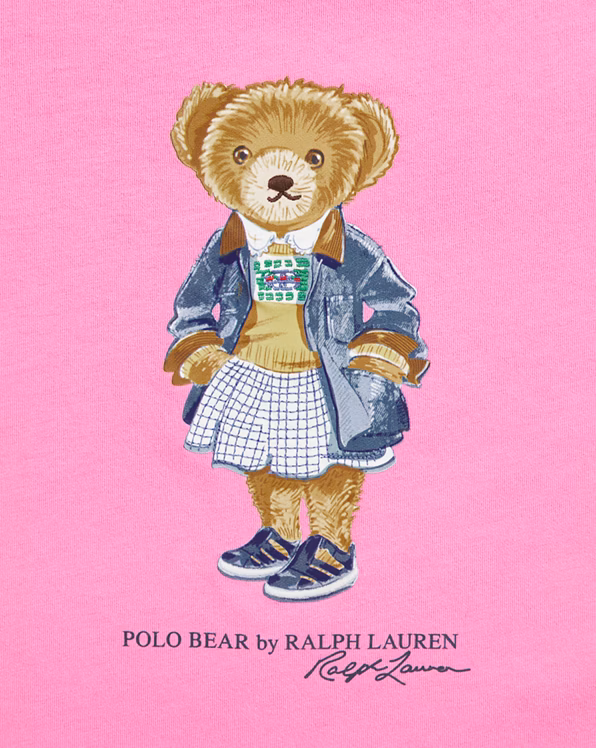 Polo Bear Cotton Jersey T-Shirt