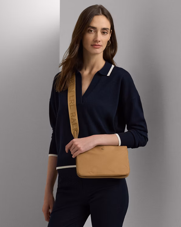 Nylon Medium Landyn Crossbody Bag