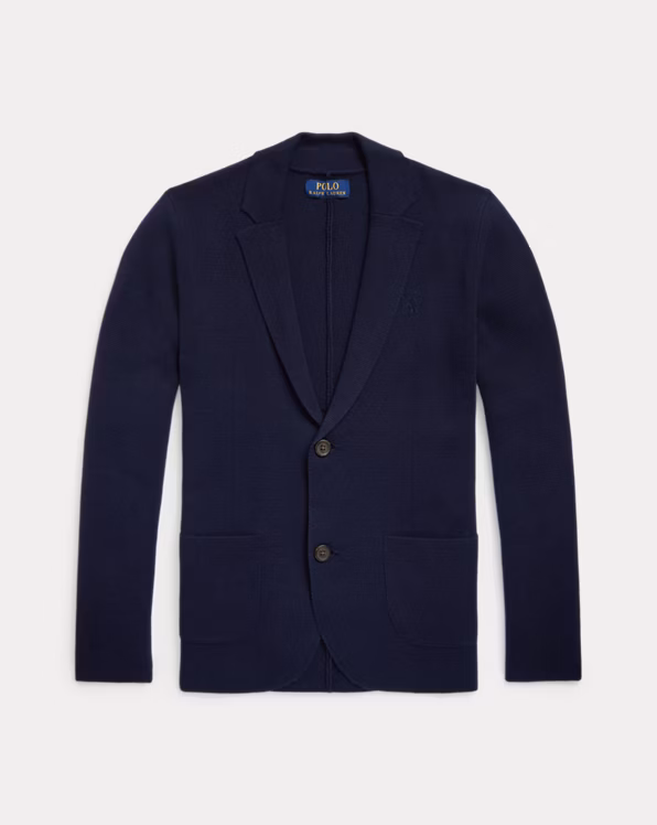 Cotton Blazer Cardigan