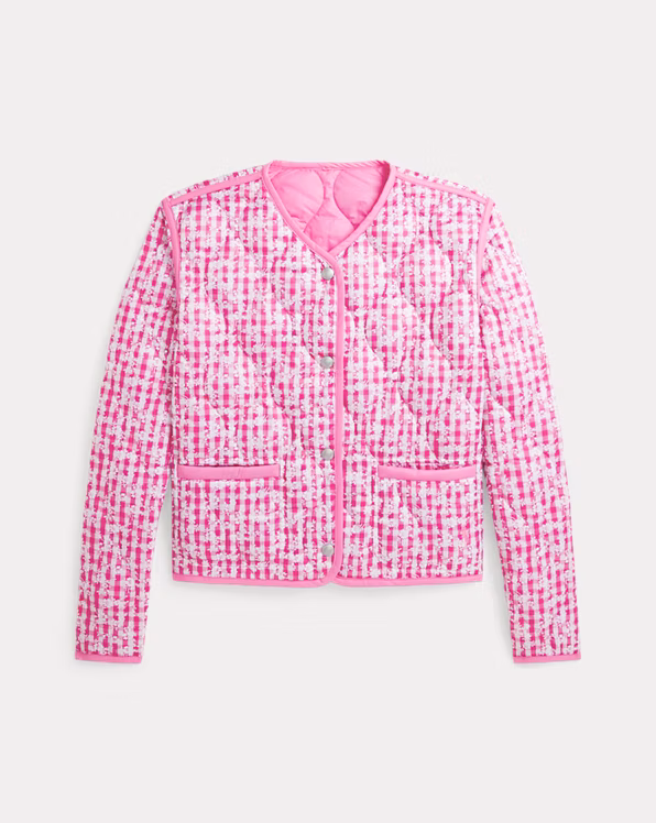 Reversible Gingham Jacket