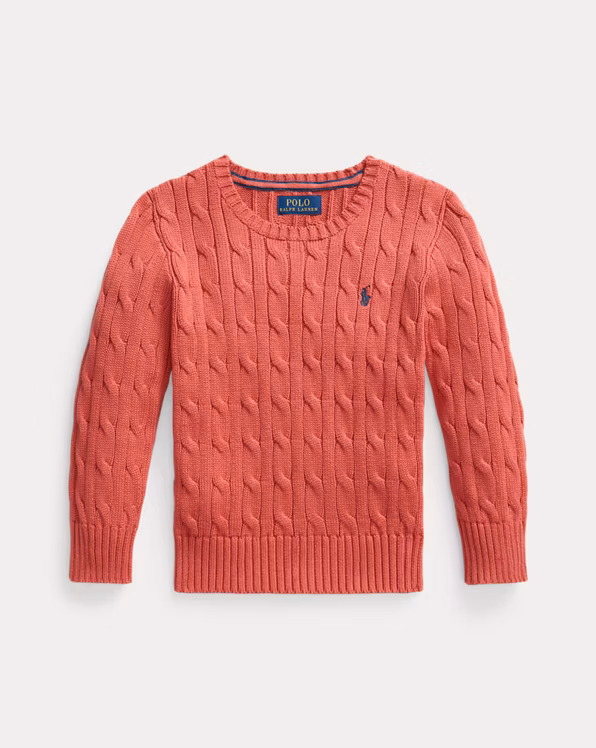 Cable-Knit Cotton Jumper