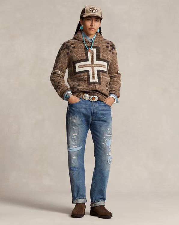 PRL x Naiomi Glasses Full-Zip Jumper