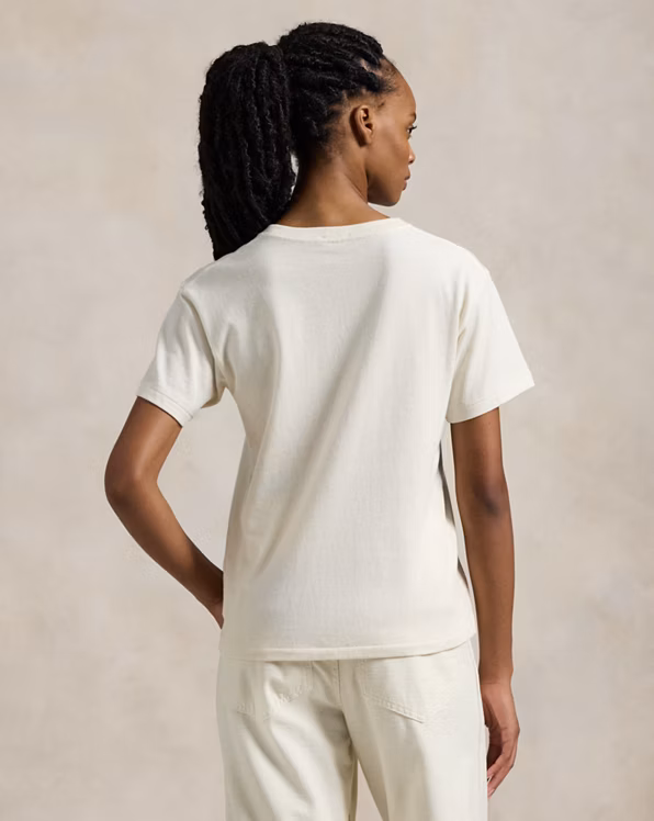 Polo Bear Cotton Jersey T-Shirt