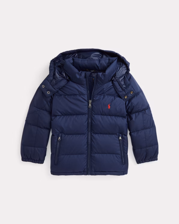 Ripstop Down Hooded Jacket