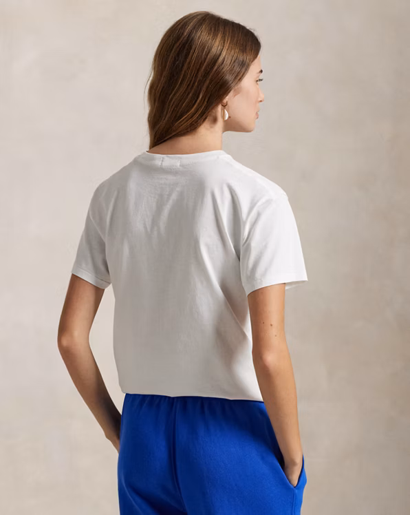 Logo Cotton Jersey Crewneck Tee