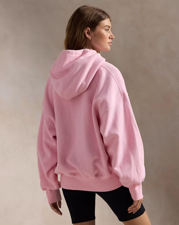 Pink Pony Logo Fleece Hoodie