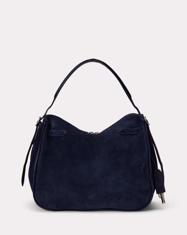 Polo ID Suede Satchel