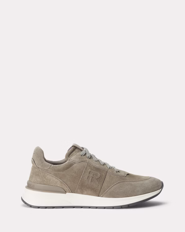 Ethan Calf-Suede Trainer