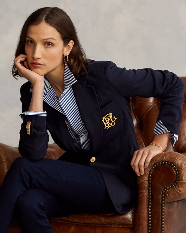 Double-Knit Jacquard Blazer