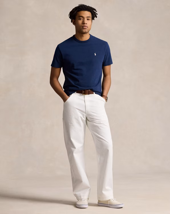 Classic Fit Jersey Crewneck T-Shirt