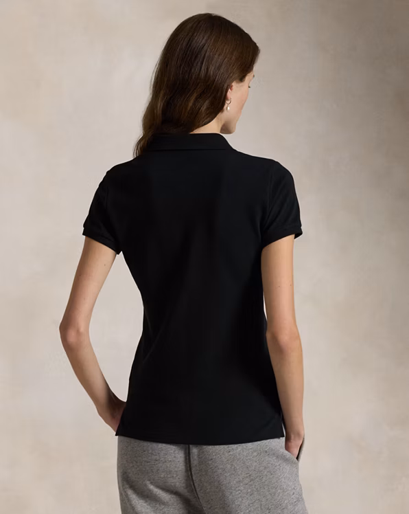 Pink Pony Slim Fit Stretch Polo Shirt