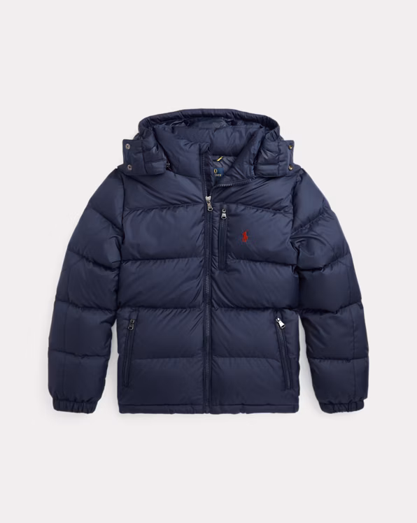 Ripstop Down Hooded Jacket