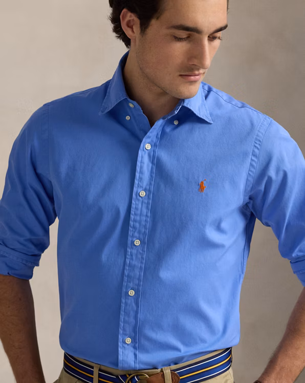 Custom Fit Twill Shirt