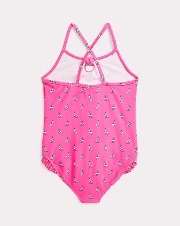 Sailboat One-Piece Swimsuit