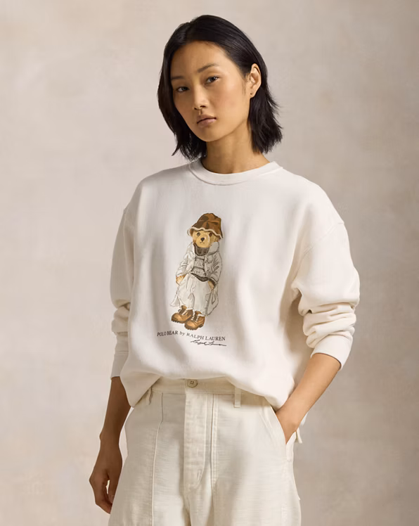 Polo Bear Fleece Crewneck