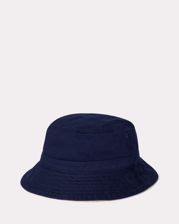 Polo Bear Reversible Twill Bucket Hat