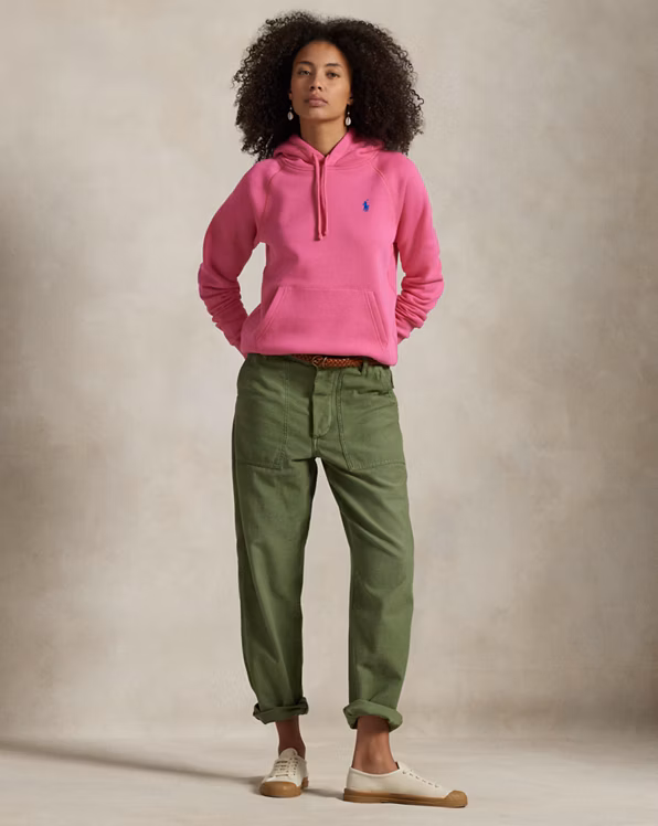 Shrunken Fit Fleece Hoodie