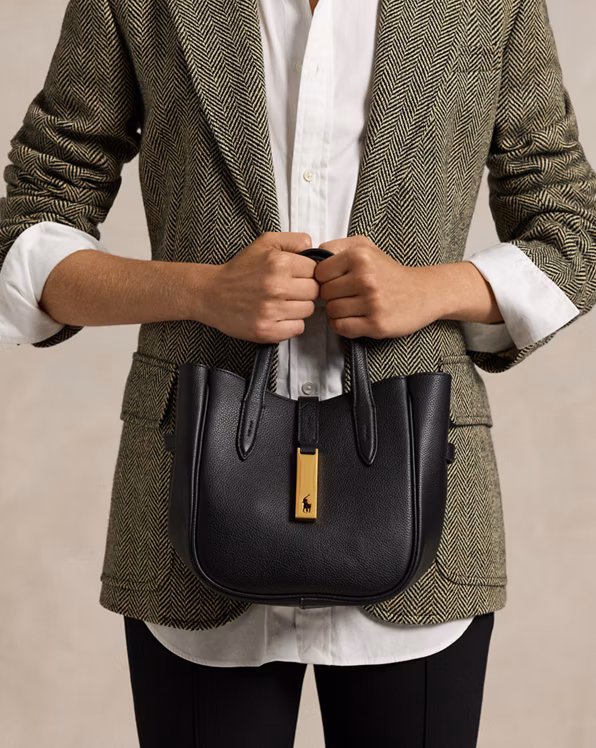 Polo ID Leather Small Tote
