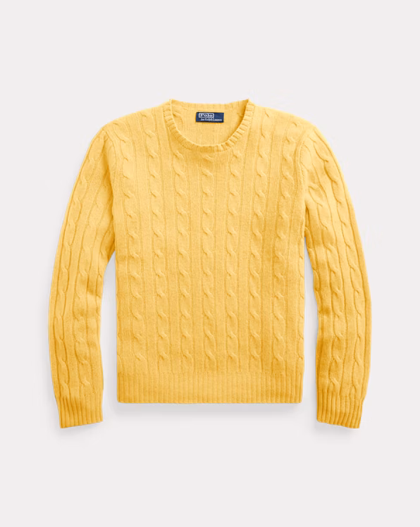 The Iconic Cable-Knit Cashmere Jumper