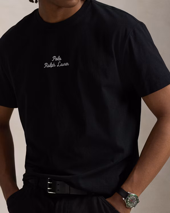 Classic Fit Logo Jersey T-Shirt