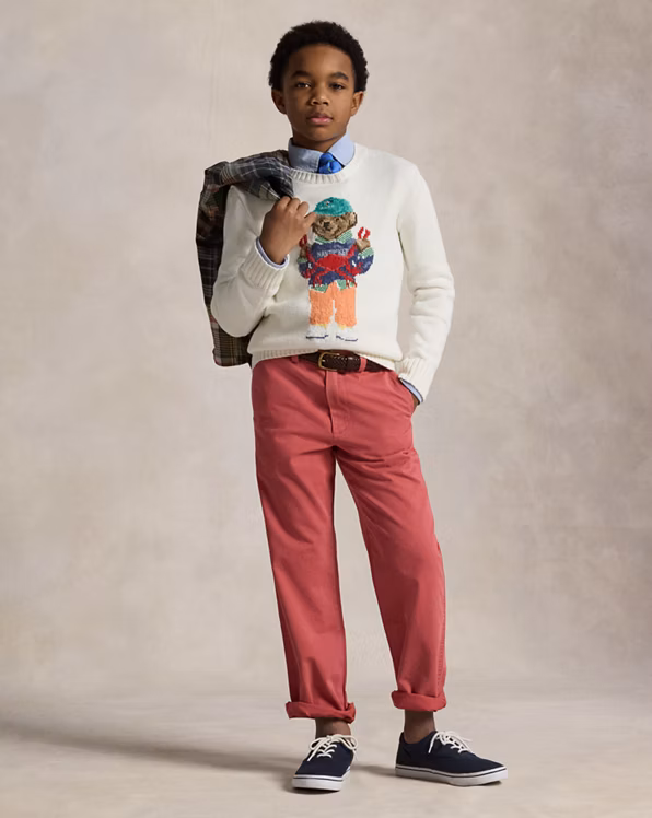 Polo Bear Cotton Jumper