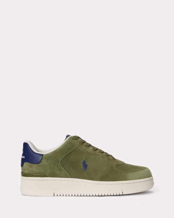 Masters Court Suede Trainer