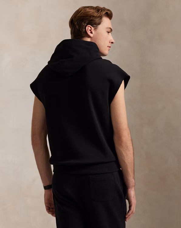 Pink Pony Sleeveless Hoodie