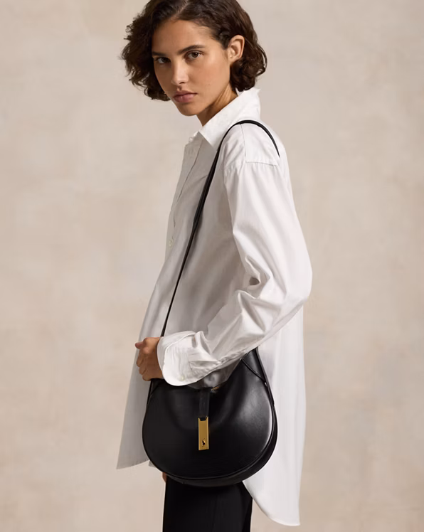 Polo ID Leather Small Shoulder Bag