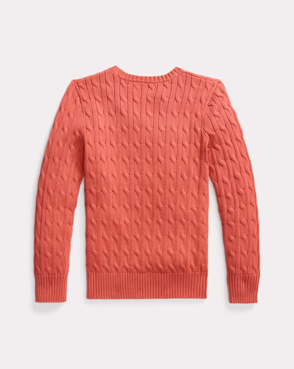 Cable-Knit Cotton Jumper