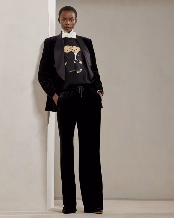 Tuxedo Polo Bears Cashmere Jumper