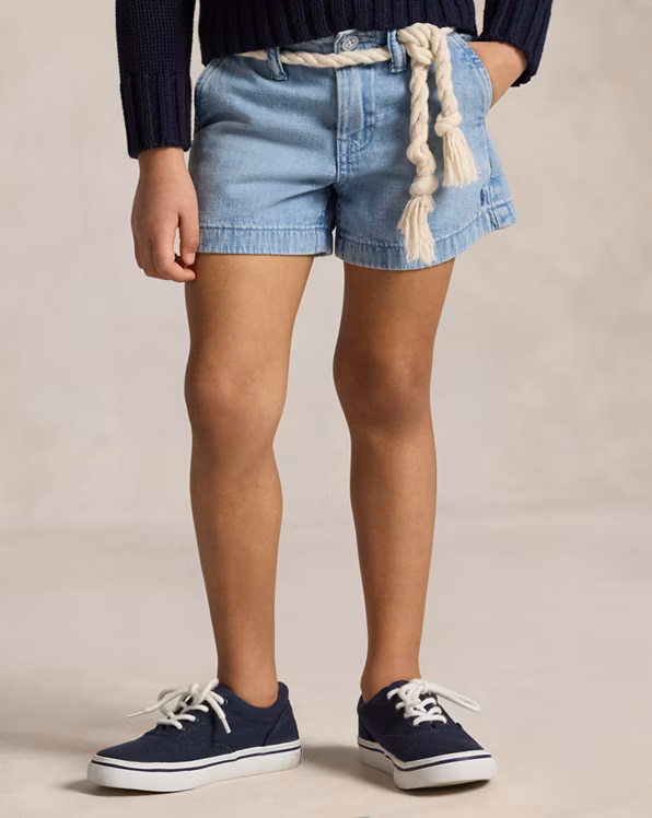 Cotton Denim Short