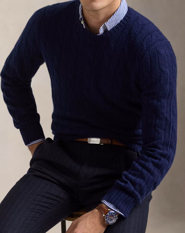 The Iconic Cable-Knit Cashmere Jumper