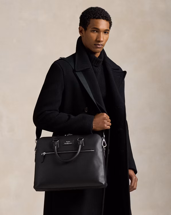 Smooth Leather Commuter Bag