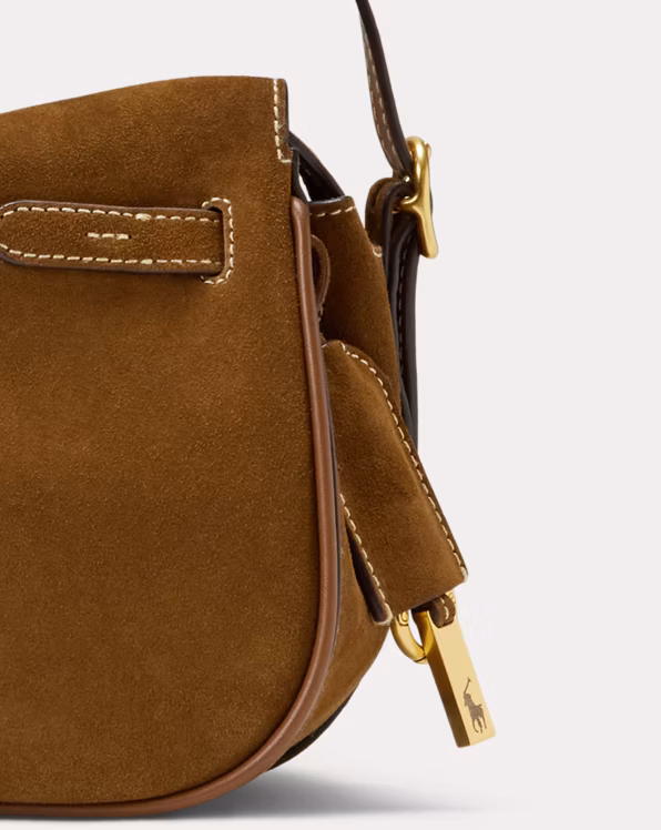 Polo ID Suede Mini Satchel