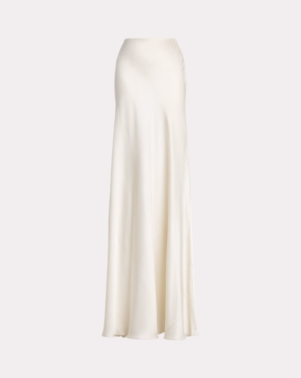 Masina Stretch Satin Skirt