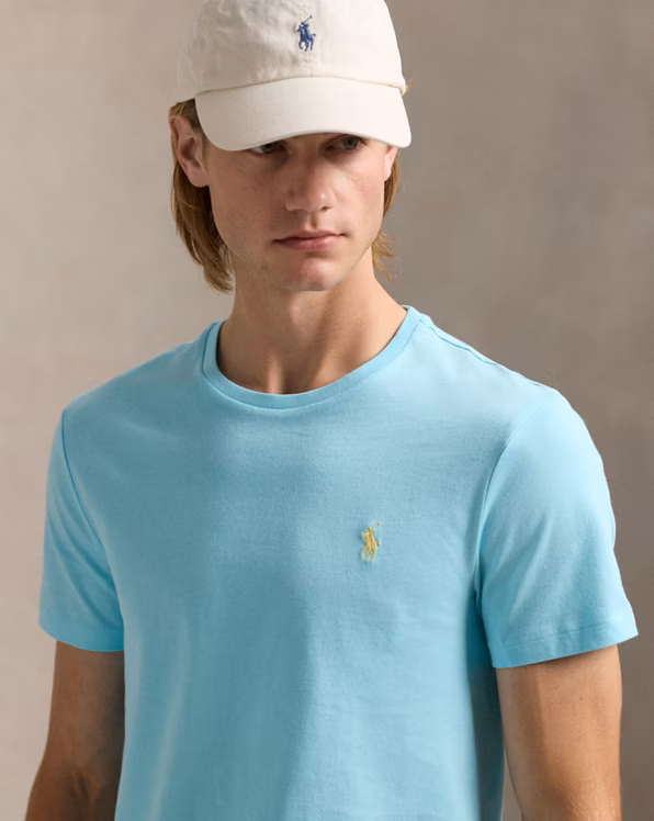 Custom Slim Fit Jersey Crewneck T-Shirt