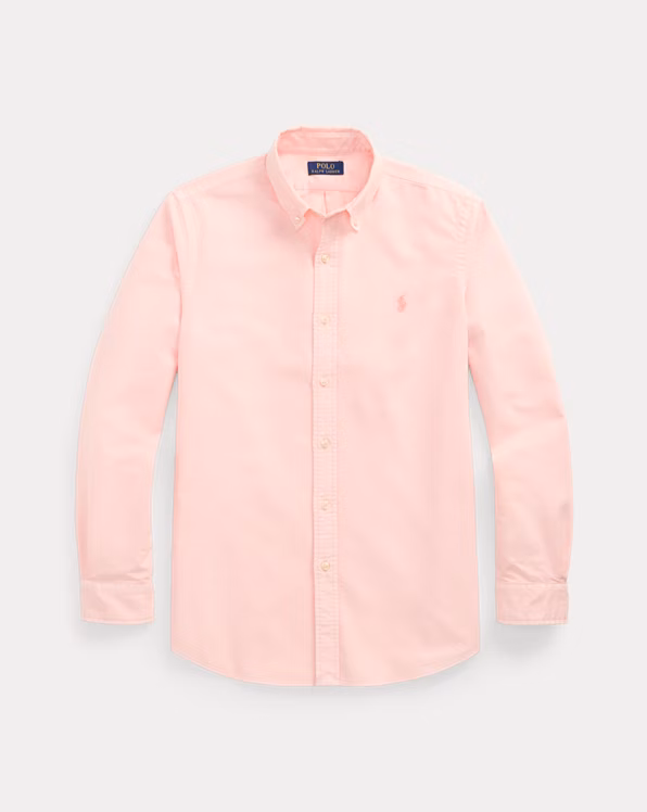 Custom Fit Mineral-Dyed Oxford Shirt