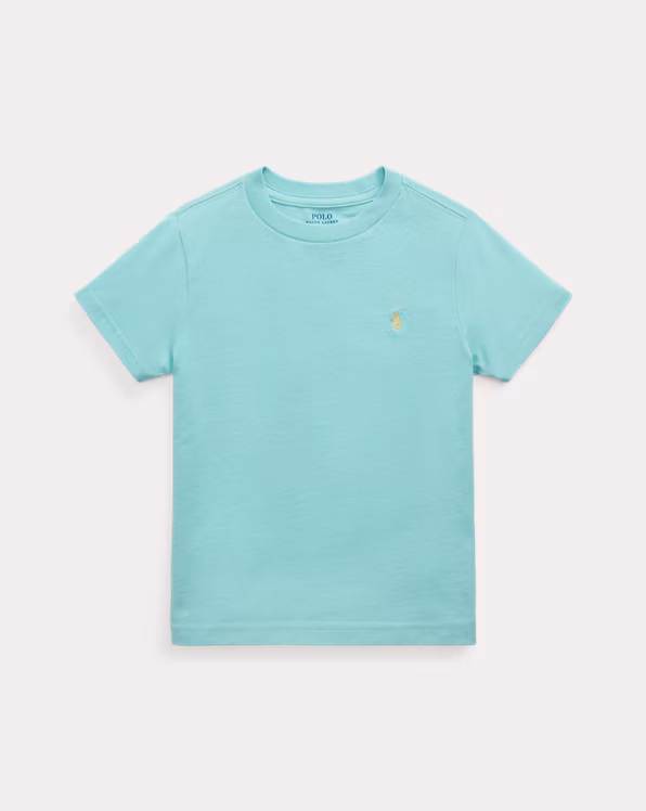 Cotton Jersey Crewneck T-Shirt