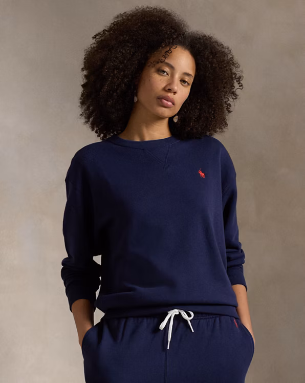 Lightweight Fleece Crewneck Pullover