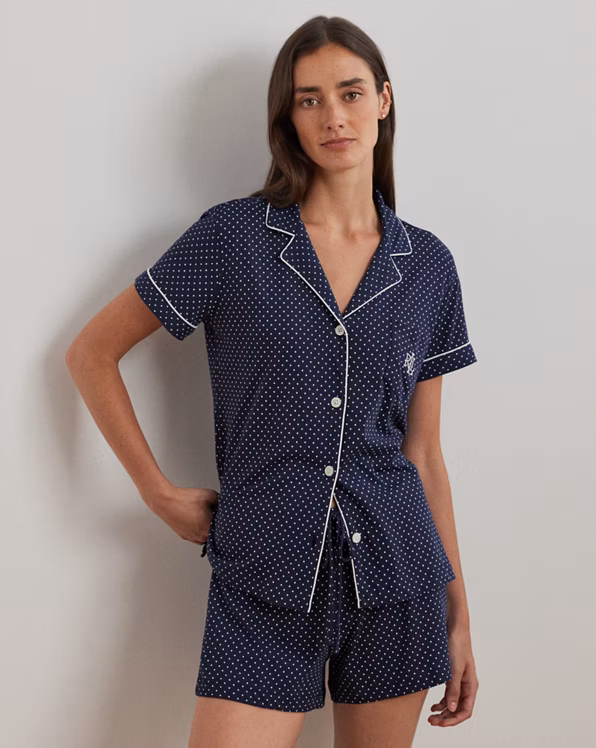 Polka-Dot Boxer Sleep Set