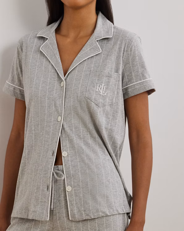 Striped Boxer Sleep Set