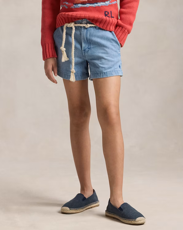 Cotton Denim Short