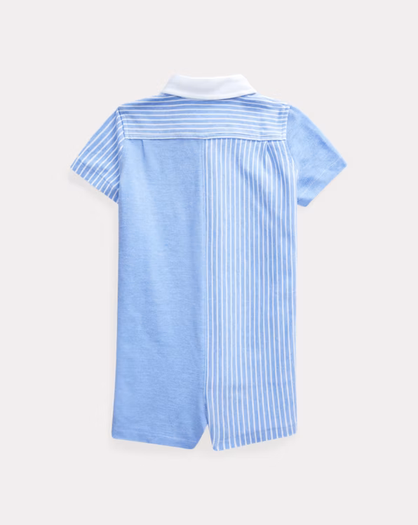 Knit Cotton Oxford Fun Shortall